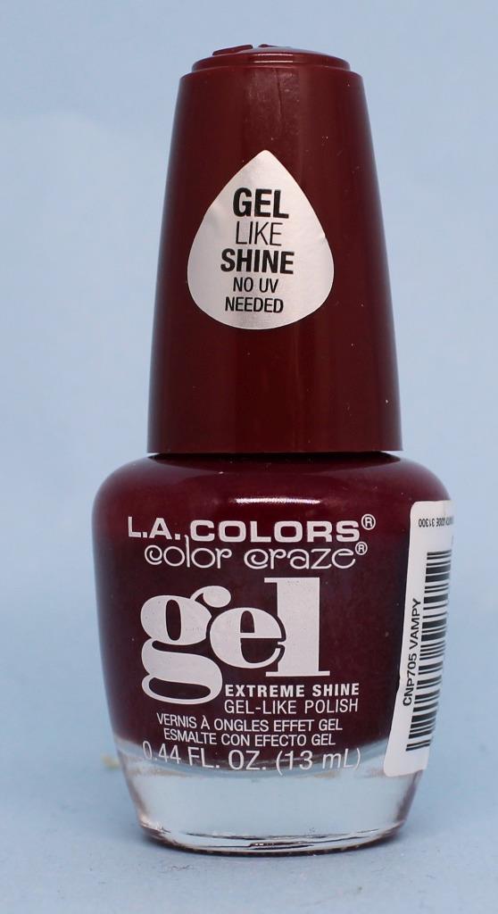 L.A. Colors Color Craze Gel Shine Polish No UV Pick Your Color Free S&H - Picture 37 of 47