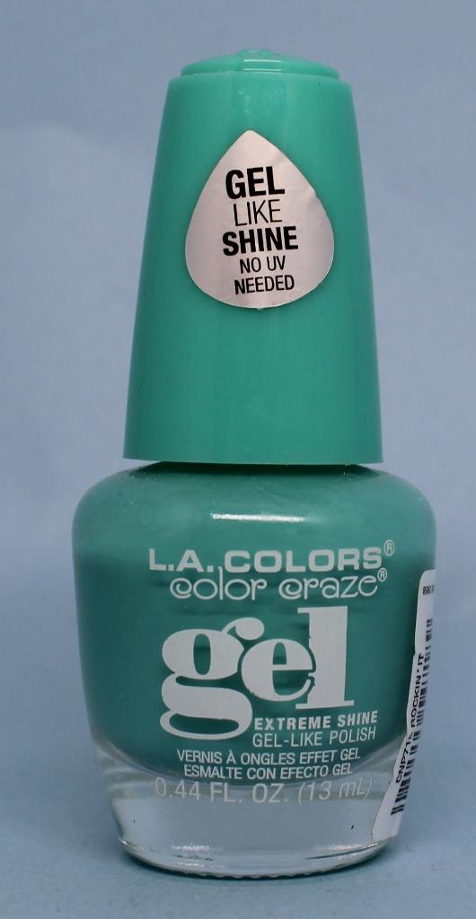 L.A. Colors Color Craze Gel Shine Polish No UV Pick Your Color Free S&H - Picture 38 of 47