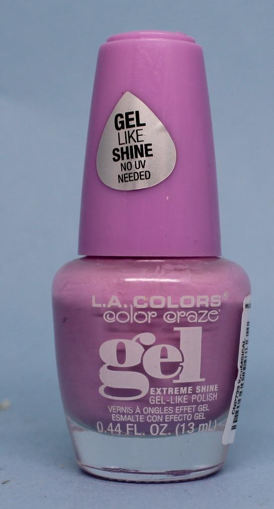 L.A. Colors Color Craze Gel Shine Polish No UV Pick Your Color Free S&H - Picture 39 of 47