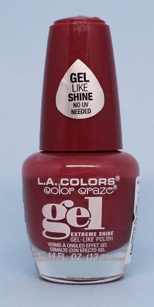 L.A. Colors Color Craze Gel Shine Polish No UV Pick Your Color Free S&H - Picture 40 of 47