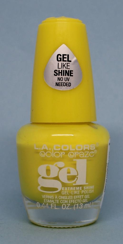 L.A. Colors Color Craze Gel Shine Polish No UV Pick Your Color Free S&H - Picture 43 of 47