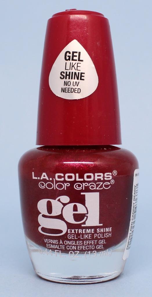 L.A. Colors Color Craze Gel Shine Polish No UV Pick Your Color Free S&H - Picture 47 of 47