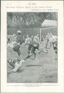 1902 - LONDON Crystal Palace Football Match Southampton vs ...