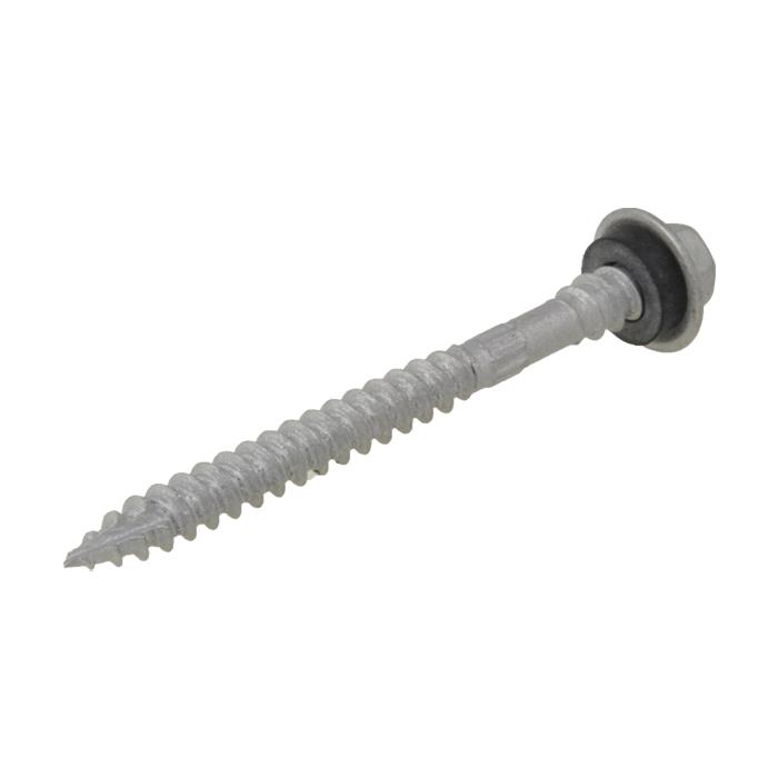 Qty 1000 Hex Timber Self Drilling 12g-11 x 50mm Galvanised T17 Screw Tek Roofing