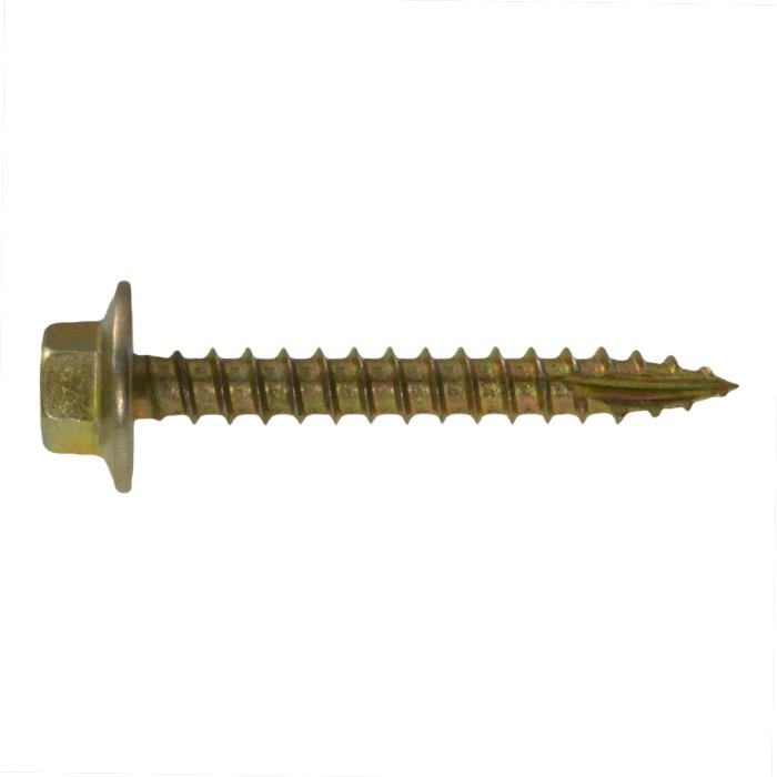 Hex TIMBER Self Drilling Tek T17 Screw Roofing Driller Class 2 Zinc Yellow - Picture 5 of 20