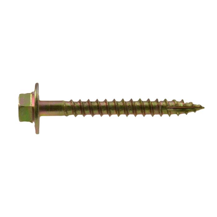 Hex TIMBER Self Drilling Tek T17 Screw Roofing Driller Class 2 Zinc Yellow - Picture 12 of 20