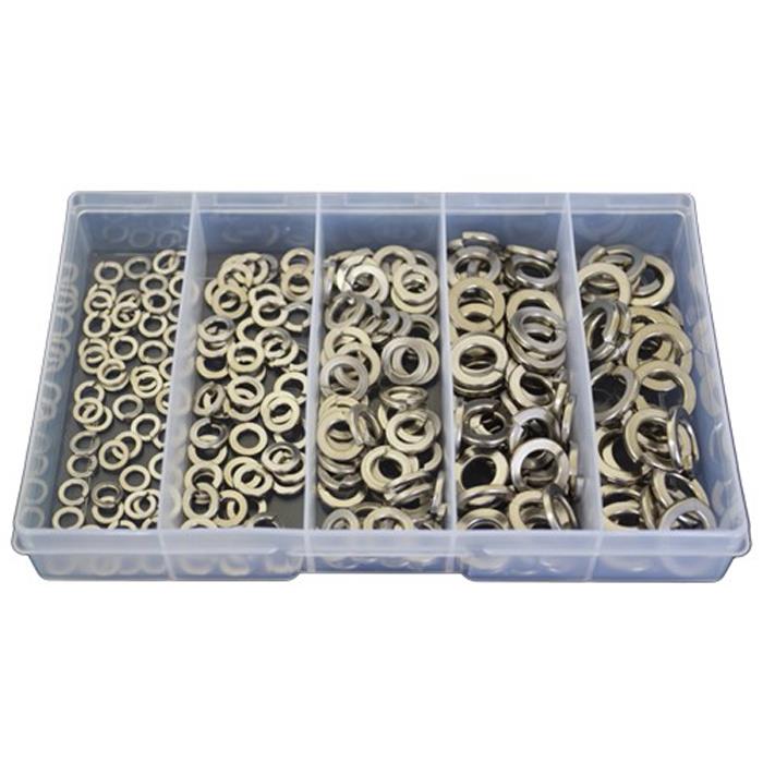 225 ASSORTED PIECE A2 STAINLESS STEEL PENNY REPAIR WASHERS M4 M5 M6 M8 M10 KIT
