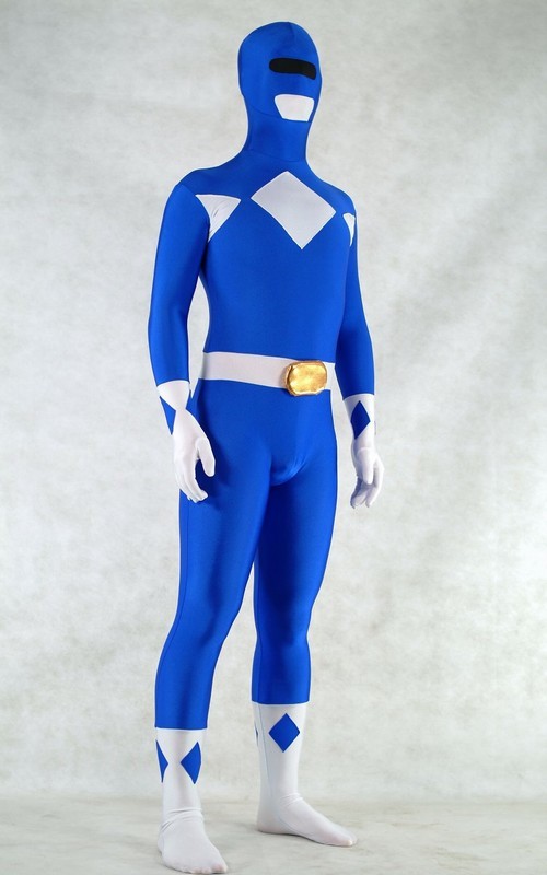 Power rangers Blue ranger Cosplay Costume Custom-Made | eBay