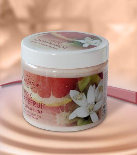 refan body butter cream pink grapefruit 200ml