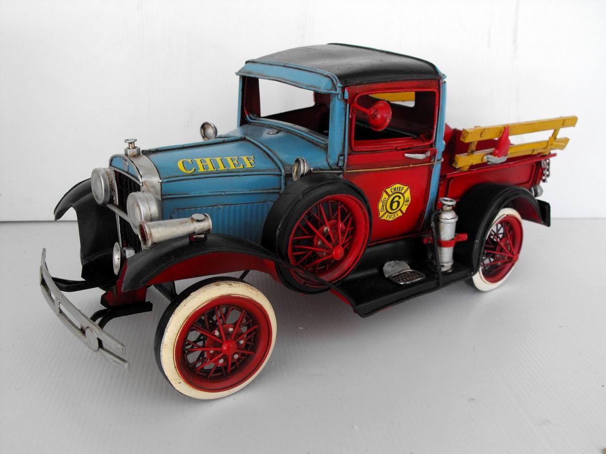 1931 Ford model a fire chief's truck #6