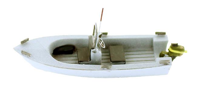 N Scale Boat Center Console Fishing boat kit 1 piece waterline detailed  hull – ASA College: Florida
