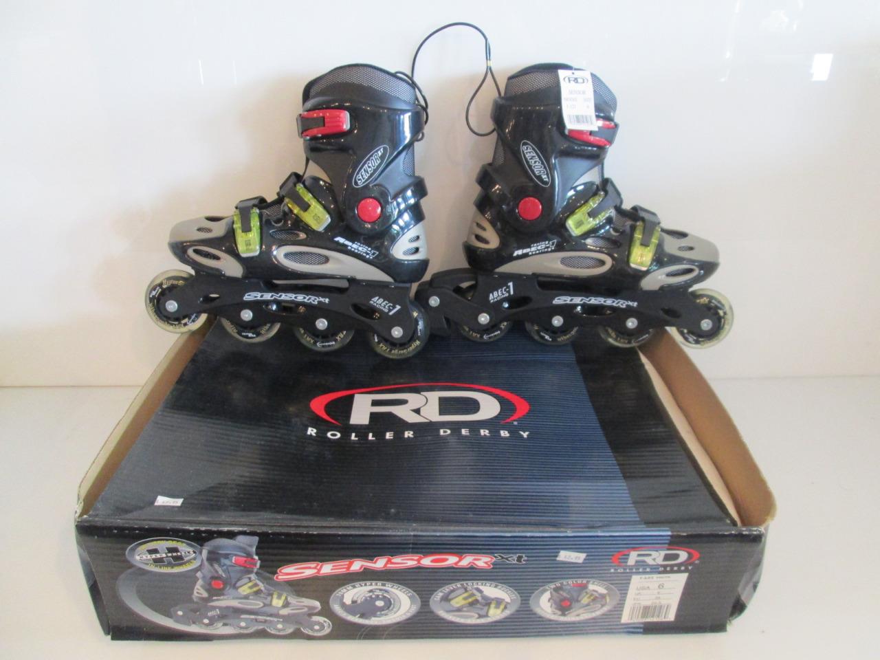 NIB Roller Derby Sensor XT I-121 Youth Inline Skate Hockey Blades Size 1 4 5 & 6 