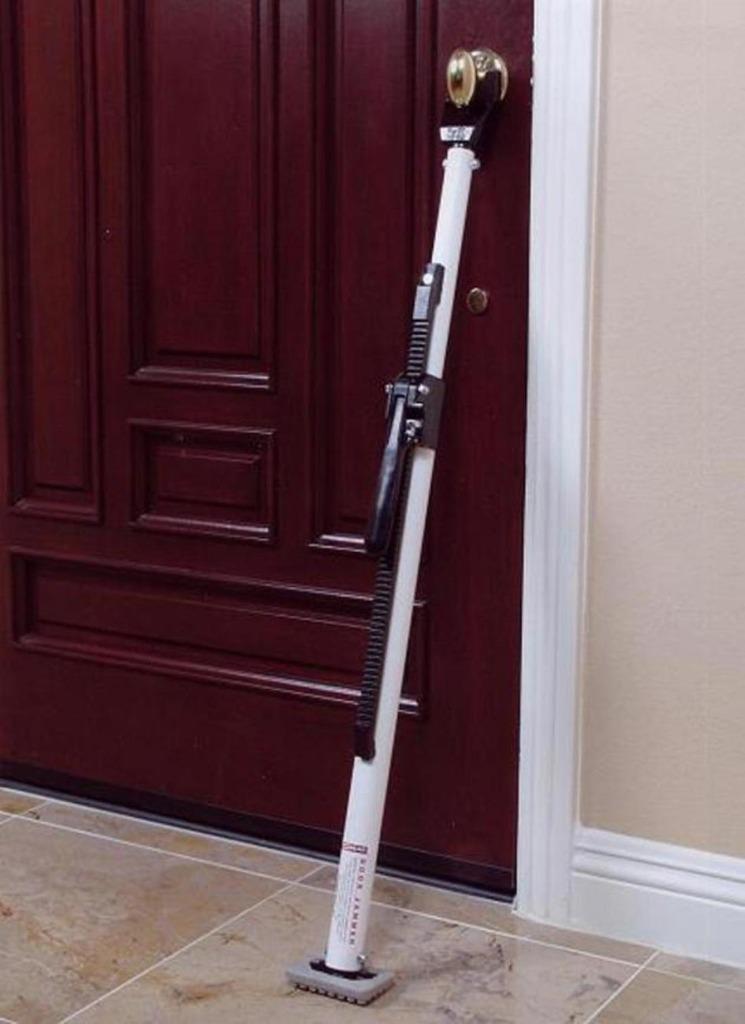 Buddybar Door Jammer Home Security Door Bar 2 560 Lbs Of Force