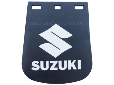 Motorcycle Mudflap Small with Suzuki on Mudflap 120mm x 165mm