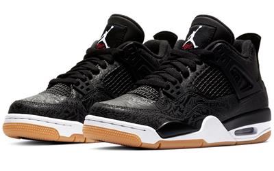 aj4 black gum