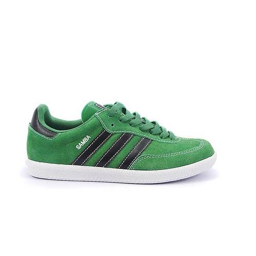 ADIDAS SAMBA G05566 FAIRWAY GREEN/BLACK/RUN WHITE STITCHING - SUEDE ...