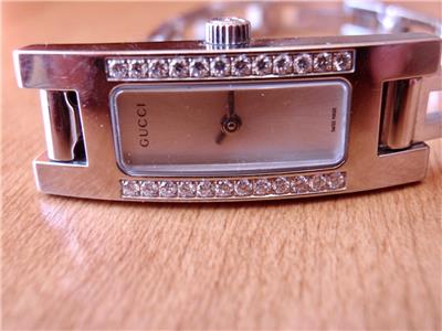 美品⭐️GUCCI グッチ 腕時計 レディース 3900L シルバー GG 稼働 WOMEN'S GUCCI 3900L SWISS MADE SILVER DIAL DIAMOND