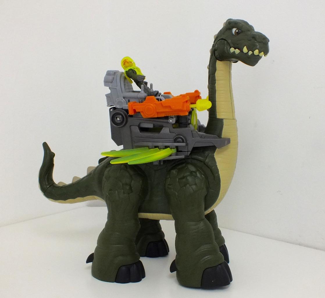 Large 40cm tall Imaginext/Fisher Price Dinosaur Mega Apatosaurus ...
