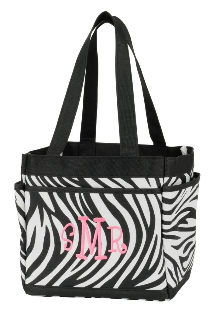 PERSONALIZED One Little CARRY ALL CADDY Tote Bag Monogrammed Thirty ...