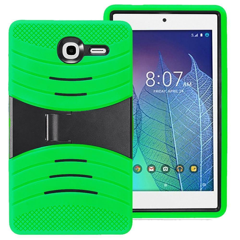 For Onetouch POP 7 LTE 2016 / 9015W T-Mobile Tablet Armor Rugged Cover Hard Case - Picture 8 of 10