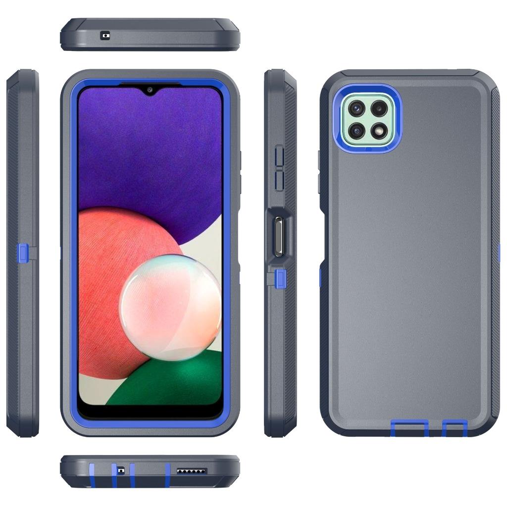 For Samsung Galaxy A22 5G Armor Case Belt Clip Fit Otterbox / Screen Protector - Afbeelding 15 van 17