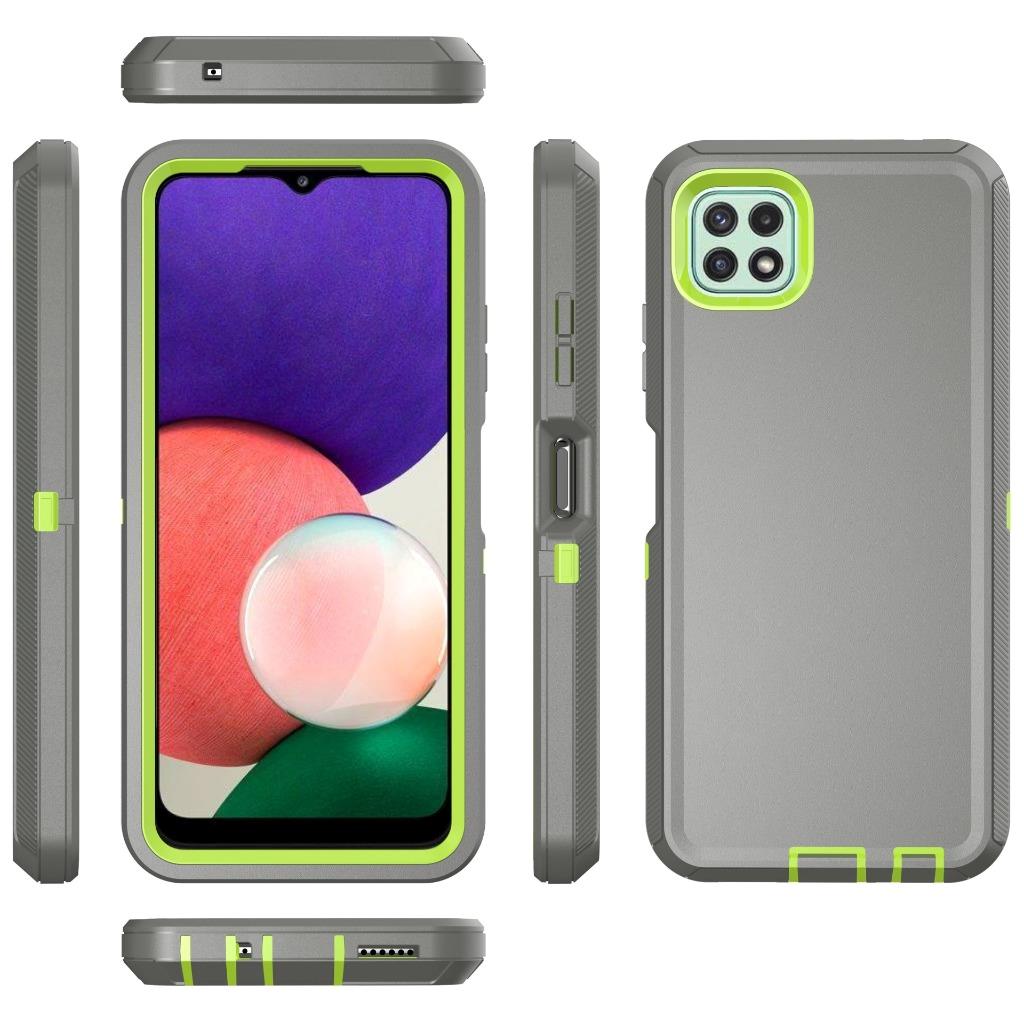 For Samsung Galaxy A22 5G Armor Case Belt Clip Fit Otterbox / Screen Protector - Afbeelding 16 van 17