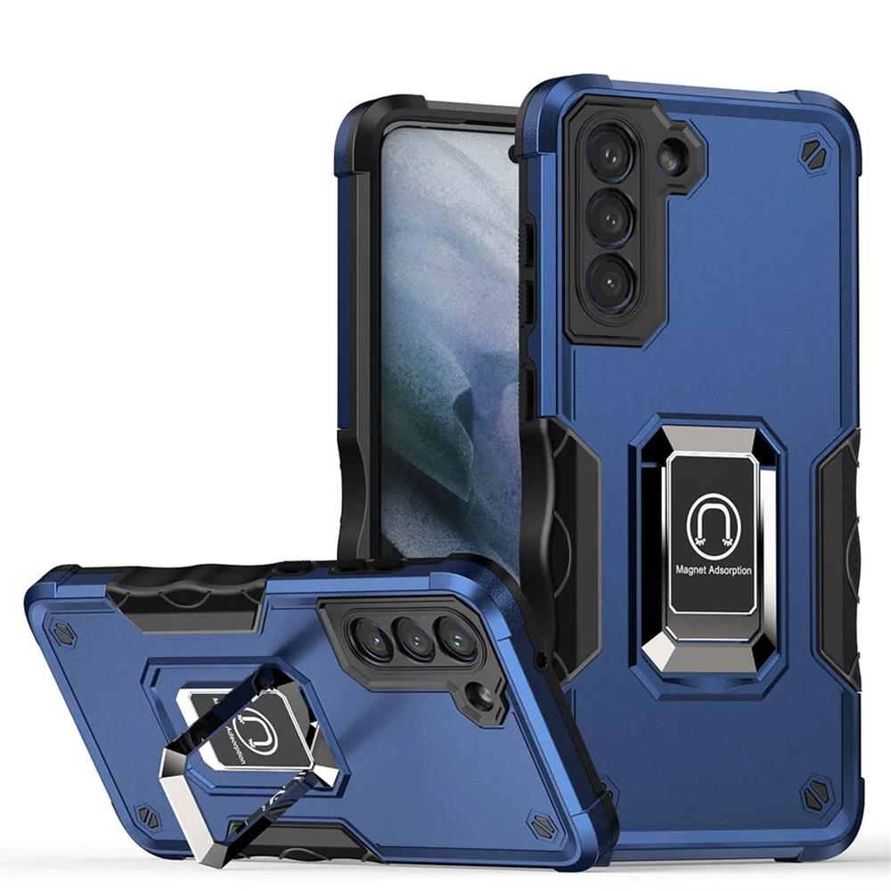 For SAMSUNG GALAXY S24 ULTRA S24 + Robotic Hybrid Magnetic Case Ring Kickstand - Picture 13 of 15