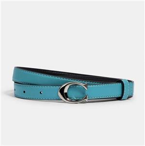 COACH◆レディース Signature Buckle Belt 18mm バックルベルト Coach Belt Signature Buckle sz Small 18mm Brand New W/ Tag