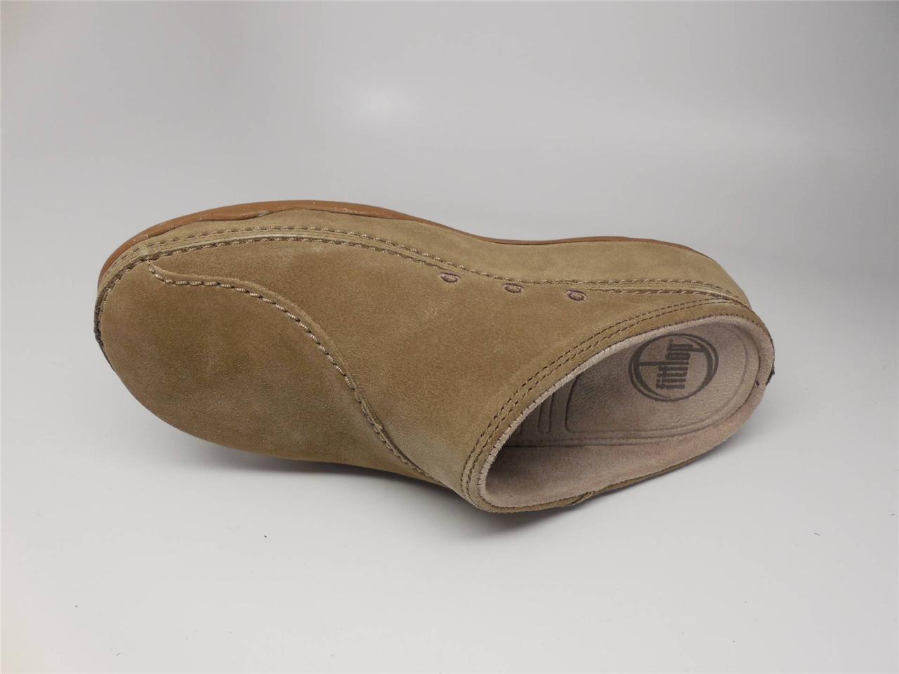 Fitflop Gogh Suede Women Suede Mules Clogs Shoes New | eBay