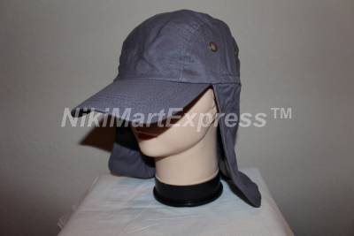 Adjustable Camo Fishing Hiking Hat Long Neck Flap Sun Protection Cap 3 Colors