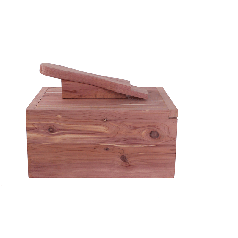New Cedar Wood Shoe Shine Box Toolbox Shoe Repair Polishing Holder