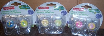 Fisher Price 2pk Pacifiers Animals Of The Rainforest Baby Shower
