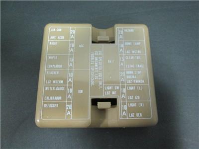 280z Fuse Box - Wiring Diagrams