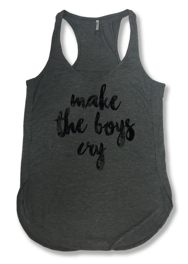 NEU DAMEN PRINT VINTAGE LUSTIG SCHRIFTZUG VIBES FITNESS SPORT SEXY TANK TOP - Bild 24 von 26