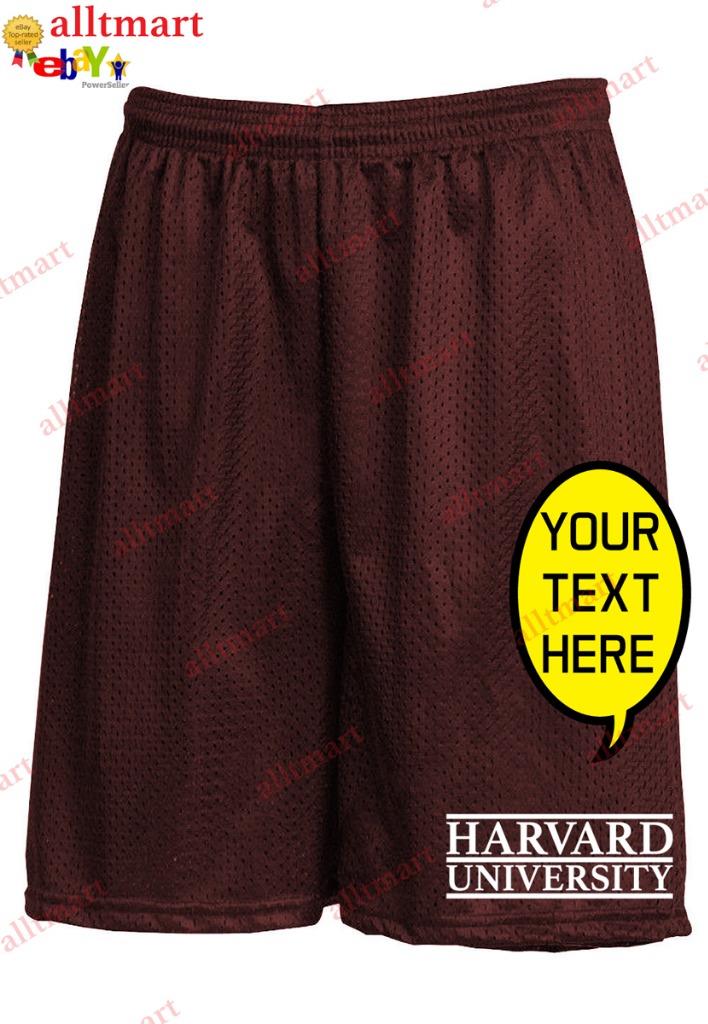 CUSTOM TEXT LOGO PERSONALIZED CASUAL BASKETBALL SHORTS ATHLETIC MESH SHORT PANTS - Picture 16 of 19