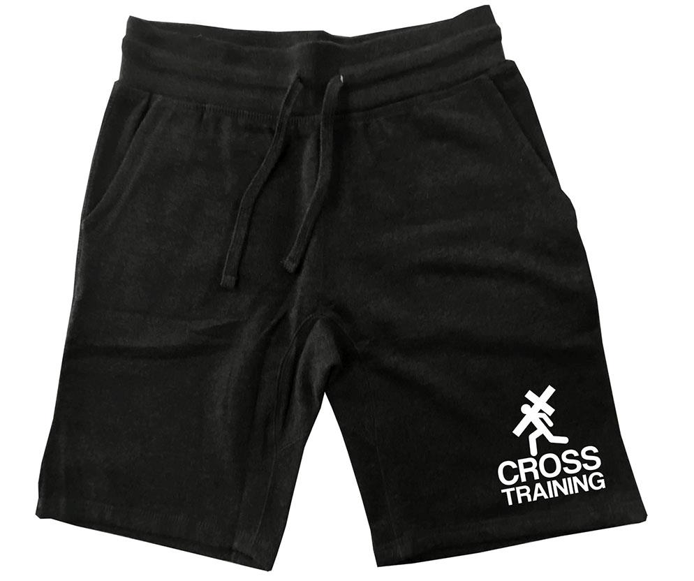 New Men's Cross Training Christian Gym Funny Fleece 3 Pockets Half Shorts Pants - Picture 2 of 4