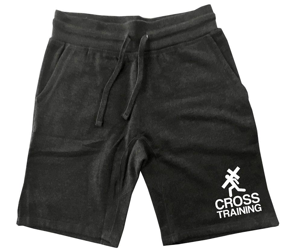 New Men's Cross Training Christian Gym Funny Fleece 3 Pockets Half Shorts Pants - Picture 3 of 4