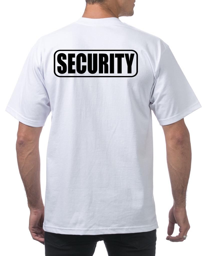 NEU HERREN BEDRUCKT SICHERHEITSWÄCHTER UNIFORM POLIZEI SCHWERGEWICHT HOCH DICK T-SHIRTS - Bild 7 von 7