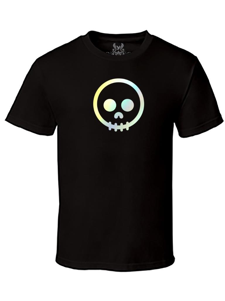 HERREN HALLOWEEN MICHAEL MYERS CHUCKY JOKER SCHÄDEL LEUCHTEN IM DUNKELN LUSTIGE T-SHIRTS - Bild 15 von 18
