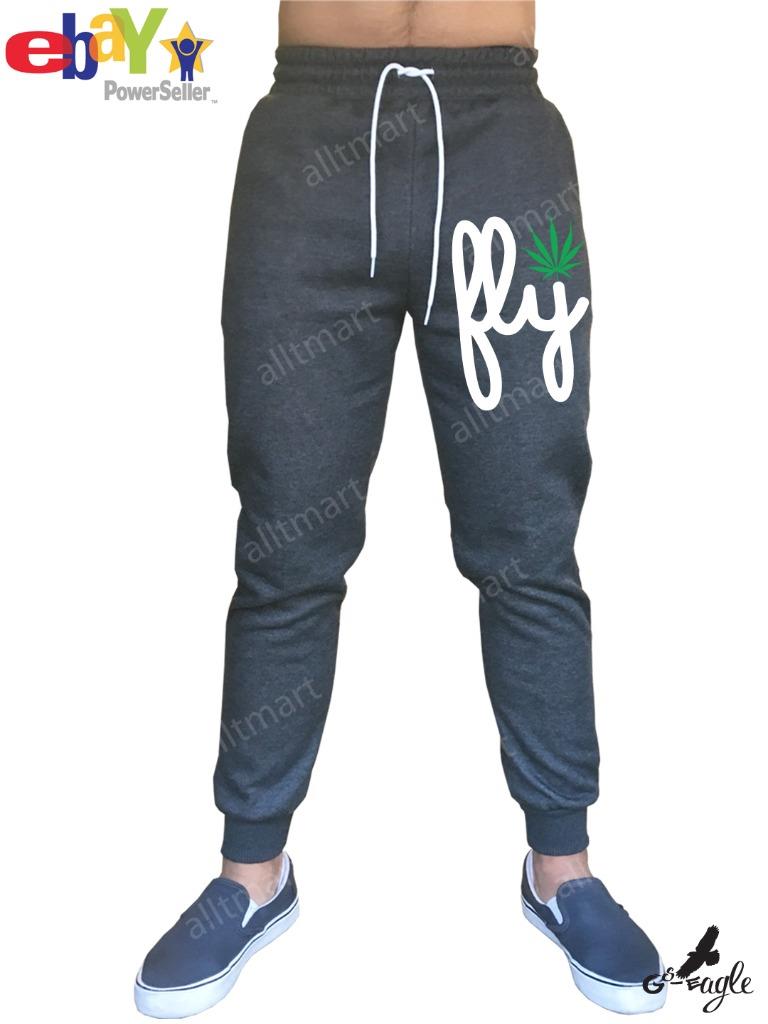 Sweatpants with 2025 fly opening