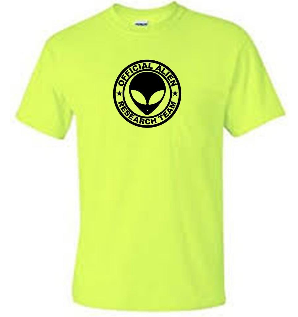 NEU HERREN GEDRUCKT ALIEN RESEARCH TEAM LUSTIGE HIPSTER MMA T-SHIRTS ALLE FARBEN - Bild 20 von 22