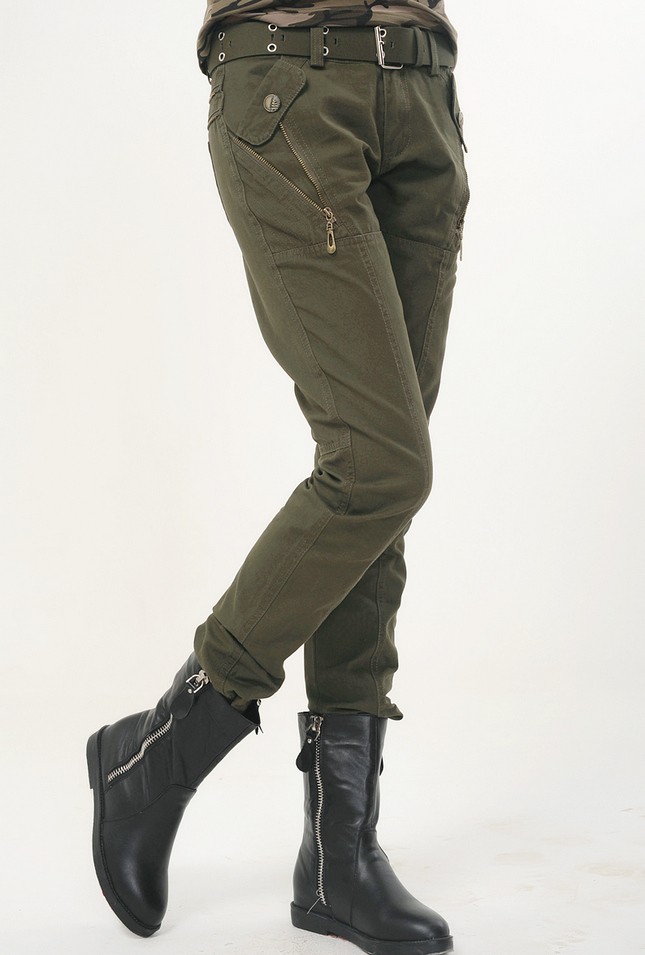army cargo trousers