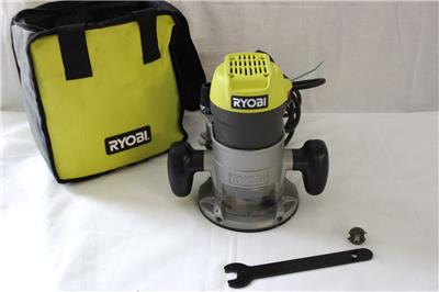 Ryobi R163G Corded 8.5 Amp 1-1/2 Peak HP Fixed Base Router Kit | eBay