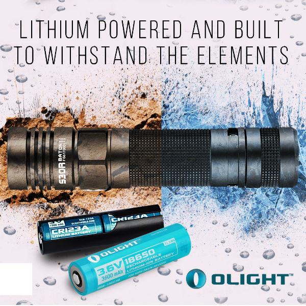 Olight S30R II USB rechargeable 1020 lumen Cree LED Flashlight w/18650
