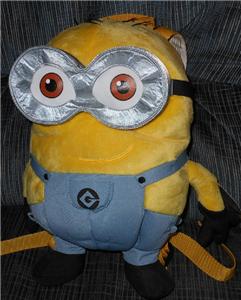 despicable me minion backpack minion mayhem plush soft doll