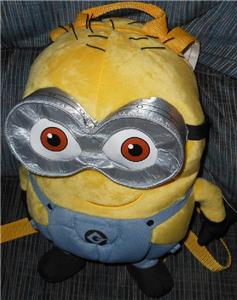 despicable me minion backpack minion mayhem plush soft doll
