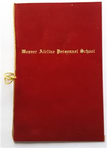 Vintage 1955 Weaver Airline Personnel School Diploma ...