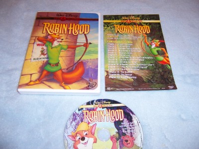 Walt Disneys ROBIN HOOD DVD Gold Collection 717951008688