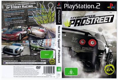 Need For Speed Pro Street Cdd Playstation 2 Covers Cover Century Over 500 000 Album Art Covers For Free