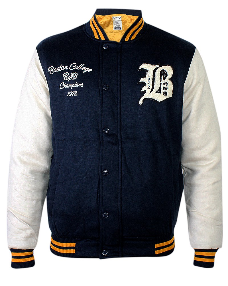 Mens Designer Brave Soul Varsity Jacket Fleece Baseball College Jacket ...